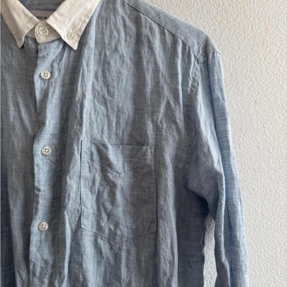 Solid & Striped Button Down Shirt - image 3